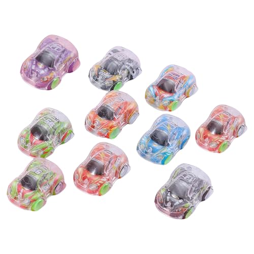 FIRSTXIU 10 PCs Kinderfahrzeug Kampfflugzeug Spielzeugautos Zurückziehen von FIRSTXIU