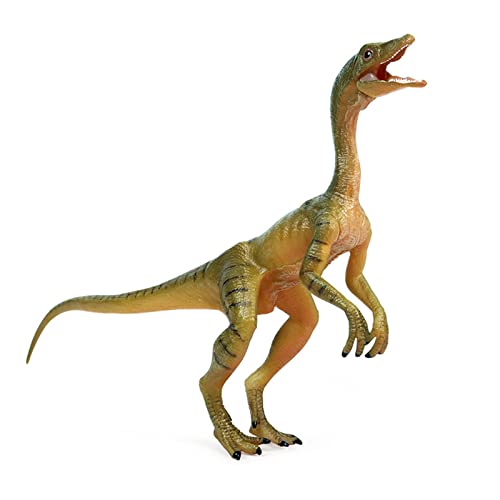 FIRSTXIU 7 ’Dinosauriermodell Actionfigur Realistische Biologische Compsognathus Figur Interaktive Schreibtisch Spielzeugkuchen von FIRSTXIU