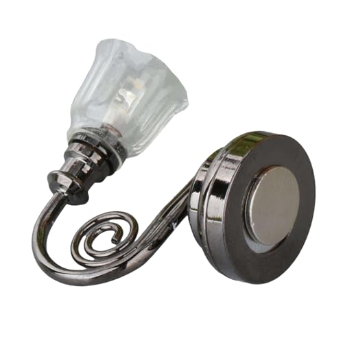 FIRSTXIU Ästhetische Wandlampenfigur Model Realistische Leuchten Vintage Life Szene Puppen Haus Tun Spieleinrichtung LED Light Für Puppenhäuser von FIRSTXIU