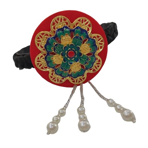 FIRSTXIU Blue Glaze Koreanische Haarzubehör Stylische Stirnband Für Frauen Und Mädchen Bühnenaufführungen Hanbok Headwear Accessoires FIRSTXIU Blue Glaze Koreanische Haarzubehör Stylische Stirnband Für Frauen Und Mädchen Bühnenaufführungen Hanbok Headwear Accessoires von FIRSTXIU