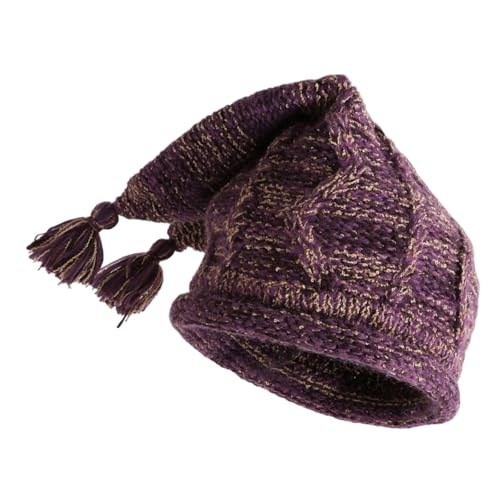 FIRSTXIU Clownhornhut Für Teenager Mädchen Gestrickt FIRSTXIU Clownhornhut Für Teenager Mädchen Gestrickt von FIRSTXIU