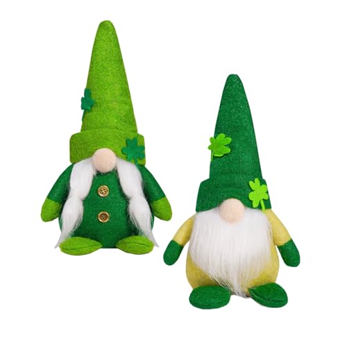 FIRSTXIU Delikate Polyester Feindliche Gnomes Benutzerfreundliche Gesichtslose Puppen Ornament Für Besonderspartys Decors Patrick's Day Gnomes von FIRSTXIU