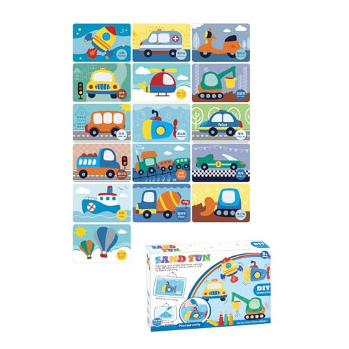 FIRSTXIU Kreative Kinder Sandkunst Kits Für Künstlerisches Stück Praktisches Bildungsspielzeug Kinder Handgefertigtes Sandmalerei Accessoires Farbig Sandmalereien FIRSTXIU Kreative Kinder Sandkunst Kits Für Künstlerisches Stück Praktisches Bildungsspielzeug Kinder Handgefertigtes Sandmalerei Accessoires Farbig Sandmalereien von FIRSTXIU