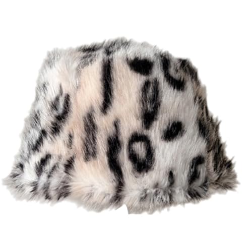 FIRSTXIU Leoparden Print Plush von FIRSTXIU