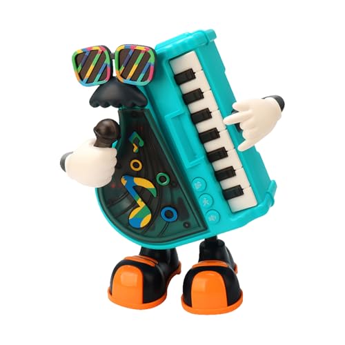 FIRSTXIU Lustiges Tanzpiano Elektronisches Spielzeug Musical Singende Wagging Electric Toy Haustier Kinder Elektrische Robotertanz Für Mädchen von FIRSTXIU