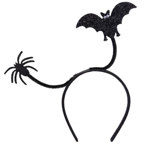 FIRSTXIU Luxuriöse Party Haarnadel Einstellbare Halloween Kopfbedeckung Bühnenbühnenaufführungen Für Geburtstag Und Urlaubsfeierlichkeiten Einzigartige Halloween Kopfbedeckung von FIRSTXIU