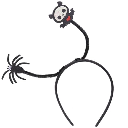 FIRSTXIU Luxuriöse Party Haarnadel Einstellbare Halloween Kopfbedeckung Bühnenbühnenaufführungen Für Geburtstag Und Urlaubsfeierlichkeiten Einzigartige Halloween Kopfbedeckung von FIRSTXIU