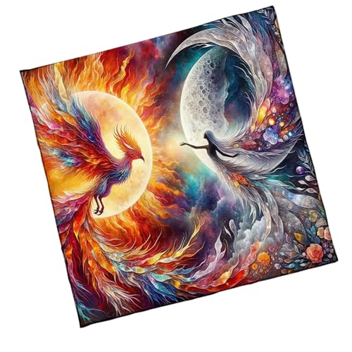 FIRSTXIU Phoenixes Göttinnen Muster Tarot Karte Tischdecke Altäre Stoff Stoffkartentisch Kartentisch Wandteppich Göttisch Tisch Wand Dekore FIRSTXIU Phoenixes Göttinnen Muster Tarot Karte Tischdecke Altäre Stoff Stoffkartentisch Kartentisch Wandteppich Göttisch Tisch Wand Dekore von FIRSTXIU