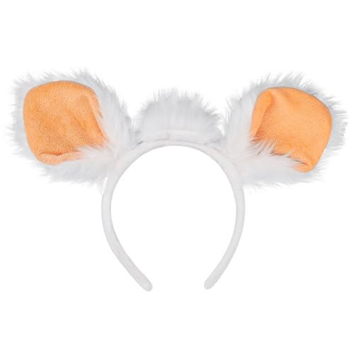 FIRSTXIU Plüsch Schaf Kostüm Set Schaf Ohr Hair Hoop Weichhandschuhe Maschenrock Plüsch Schwanz Bowtie Ohrstirnband Für Halloween Hair Hoop Set Schwanzhandschuhe Ohrstirnband Für Halloween von FIRSTXIU