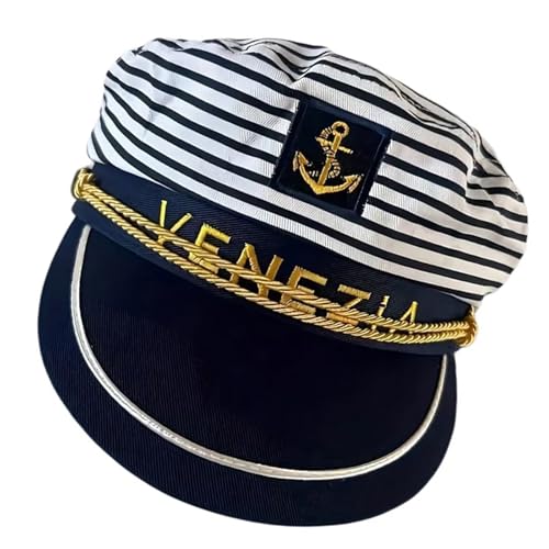 FIRSTXIU Polyester Captain Trendy Bootshut Outdoor Enthusiast Kostüm Geeignet Für Verschiedene Gelegenheit Polyester Kapitän von FIRSTXIU