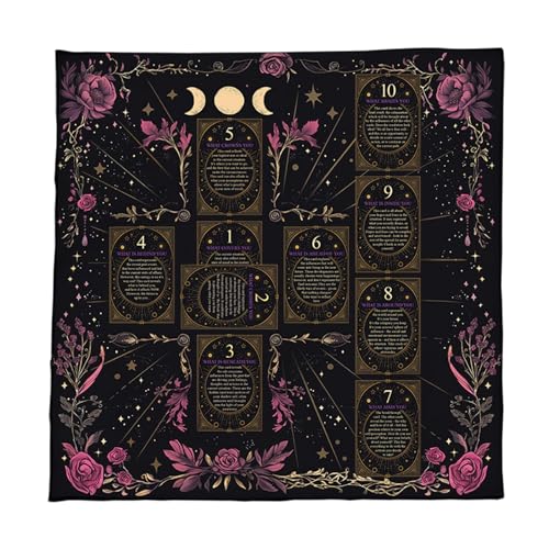 FIRSTXIU Readingkarte Astrologys Tischdecke Tarots Gottesdurchschnitt Tischdecke Altars Stoffkennzinationen Brettspielzubehör Readingkarte Tarotkarten Spirituelle Decktuch FIRSTXIU Readingkarte Astrologys Tischdecke Tarots Gottesdurchschnitt Tischdecke Altars Stoffkennzinationen Brettspielzubehör Readingkarte Tarotkarten Spirituelle Decktuch von FIRSTXIU