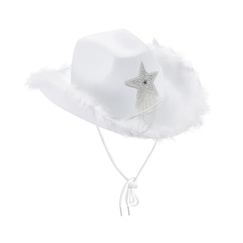 FIRSTXIU Sprudeln Panama Schwer Besetzte Star Rassonstones Für Junggesellenparty Panama Braut Für Schauspielerin Schauspielerin Cowboy Hüte Bulk von FIRSTXIU
