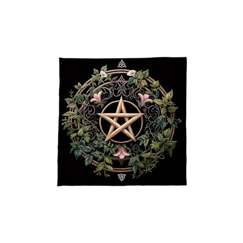 FIRSTXIU Star Plant Muster Astrologie Tischdecke Tarots Göttliche Tischdecke Altäre Stoff Göttlichkeit Brettspiel Accessoires Altäre Tarots Kartentuch FIRSTXIU Star Plant Muster Astrologie Tischdecke Tarots Göttliche Tischdecke Altäre Stoff Göttlichkeit Brettspiel Accessoires Altäre Tarots Kartentuch von FIRSTXIU