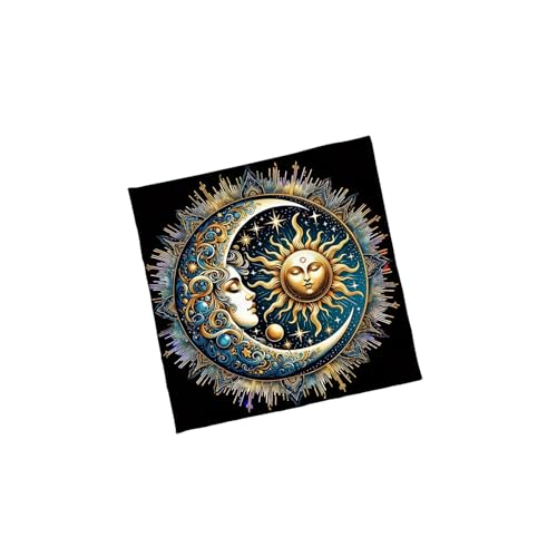 FIRSTXIU Sun Moon Muster Astrologie Tischdecke Tarots Göttliche Tischdecke Altäre Stoff Givinationen Brettspiel Accessoire Altäre Tarotkarten Tuch FIRSTXIU Sun Moon Muster Astrologie Tischdecke Tarots Göttliche Tischdecke Altäre Stoff Givinationen Brettspiel Accessoire Altäre Tarotkarten Tuch von FIRSTXIU
