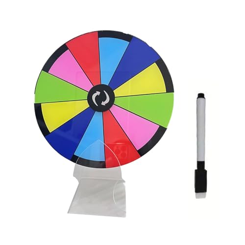 FIRSTXIU Tabletop Preisverdrehungsplatte Löschen Wiederverwendbares Vermögen Rad Luck FIRSTXIU Tabletop Preisverdrehungsplatte Löschen Wiederverwendbares Vermögen Rad Luck von FIRSTXIU