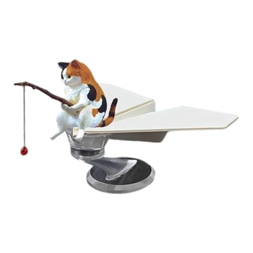 FIRSTXIU Tierflugzeug Armaturenbrett Ornament Drehen Bewegungsauto Decors Schwungfahrzeuge Ornament Tragbare Innenausstattung Realistisches Auto Hängen Hängen von FIRSTXIU