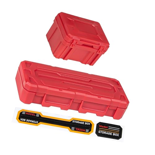 FIRSTXIU Toolbox Equipment Case Crawlers Upgrade Teil Mit Realistischen Nahtloser Integration Für Verschiedene LKW Modelle Crawler Zubehör von FIRSTXIU