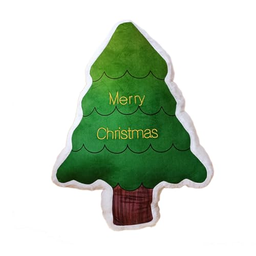 FIRSTXIU Weihnachtsbaumkissen Doppelseitig Print Wurf Kissen Urlaub Decors Baumdekoration Stofftiere Spielzeug Party Liefert Dekorative Wurf von FIRSTXIU