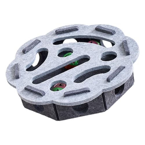 Filzkatzen Anreichert Puzzle Box Teaser Spielzeug Für Indoor Spiel Fördern Die Jagd Und Reduzieren Langeweile Unterhaltungsgeschenkkatzen Puzzle Spielzeug von FIRSTXIU