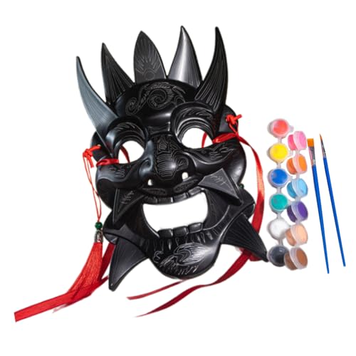 Licht In Den Darks Blanks Nuo Opern Maske DIYS Blanks Maske Farbe Weiße Maskerade Mardi Gras Geschenke Blankin Lackierbarer Set Licht In Den Darks Blanks Nuo Opern Maske DIYS Blanks Maske Farbe Weiße Maskerade Mardi Gras Geschenke Blankin Lackierbarer Set von FIRSTXIU