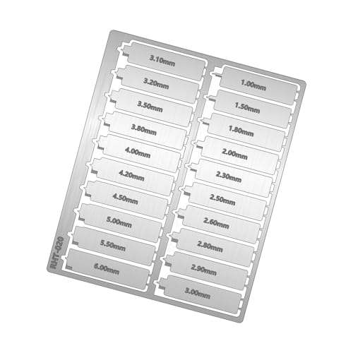 Mehrzweckmetallmodell Lochhersteller Set Genaue Lochschneider Kits Für Modell Und Bildungsworkshops Basteln. von FIRSTXIU