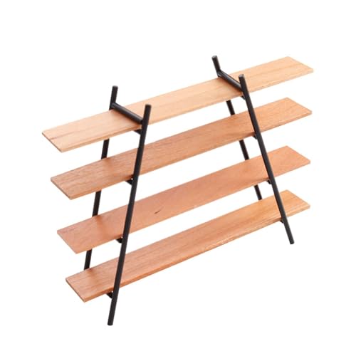 Miniatur Bücherregal 4 Layer Display Rack Für 1/12 Dollhouses Möbelhandwerks Modell Szene Display Accessoire Holz Dollhouses Lagerregal Miniatur Bücherregal 4 Layer Display Rack Für 1/12 Dollhouses Möbelhandwerks Modell Szene Display Accessoire Holz Dollhouses Lagerregal von FIRSTXIU