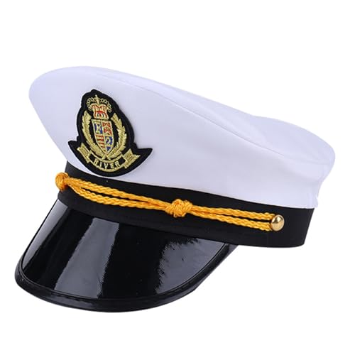 Nautisch Mode Seeleute Hat Verstellbare Gestickte Unisex Für Outdoor Activity Casual Outdoor von FIRSTXIU