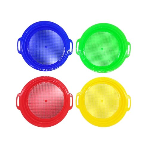 Packung Von 4 Plastiksandsieven Für Kinder Freien Beach Fun Treasure Game Und Gartenspiele Multi Color Beach Sand Sifters Packung Von 4 Plastiksandsieven Für Kinder Freien Beach Fun Treasure Game Und Gartenspiele Multi Color Beach Sand Sifters von FIRSTXIU