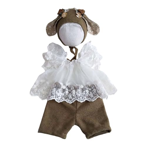 Säugling Prinzessin Kostüm Zarte Spitzenkleid Ohr Baumwolle Neugeborene Fotografiehose Für 01- Monat Baby Girls Spitzenfotografie Kleid Säugling Prinzessin Kostüm Zarte Spitzenkleid Ohr Baumwolle Neugeborene Fotografiehose Für 01- Monat Baby Girls Spitzenfotografie Kleid von FIRSTXIU