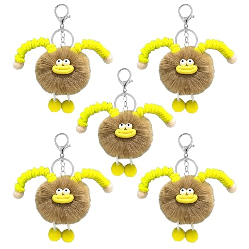 Schöne Kleine Plüschwurst Lippenschlüsselketten Charmanhängungen Weichstoff Gefülltes Spielzeug Charme Accessoire Für Studenten Und Bag Decoration Plüschschlüsselhalter von FIRSTXIU