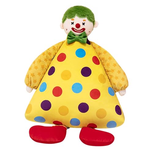 Schöner Clown Stoffpuppen Wurfkissen Mit PP Baumwollfüllungsdesign Für Kinder Emotionaler Komfort Und Frühes Lernen Cartoon Clown Plüschspielzeug Schöner Clown Stoffpuppen Wurfkissen Mit PP Baumwollfüllungsdesign Für Kinder Emotionaler Komfort Und Frühes Lernen Cartoon Clown Plüschspielzeug von FIRSTXIU