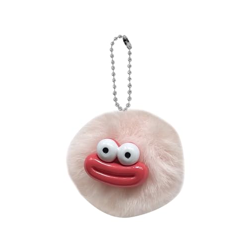 Stressabbau Spielzeug Wurst Mund Pompoms Schlüsselbund Für Maschinenspielzeug Und Schatzkasten Preise Kinder Geburtstag Geschenke Cartoon Schale Schöne Schlüsselbilder Rucksäcke Lustig von FIRSTXIU