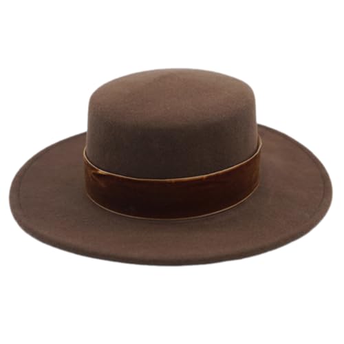 Vielseitige Flacherhut Einfacher Farbiger Einzigartig Verwitterte Stilvolle Für Partys Und Tägliche Verschleiß Casual Date Party von FIRSTXIU