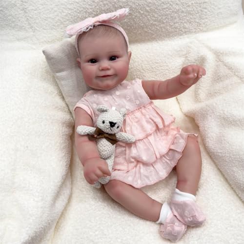 Weiche Materialien Körperbabypuppen Mit Lebendigem Farbpyjama Set Und Vanillas Duft Für Kinder 18 Monate Und Up Weiche Babypuppe Weiche Materialien Körperbabypuppen Mit Lebendigem Farbpyjama Set Und Vanillas Duft Für Kinder 18 Monate Und Up Weiche Babypuppe von FIRSTXIU