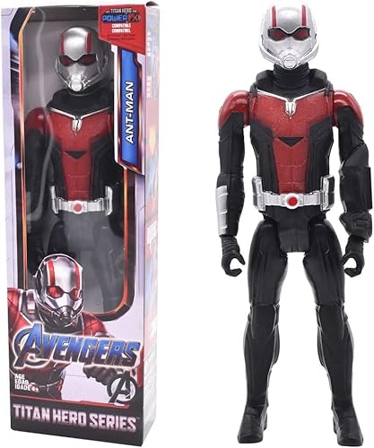 A-nt Man Action Figur, S-uper Hero Anime Figuren A-vengers Figuren Model Actionfigur Ornamente PVC Doll Collectibles Cartoon Figuren Modell Doll Toy Modell für Kinder Geburtstags Geschenk (30cm) von FISAPBXC