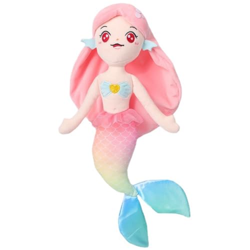 FISAPBXC Mermaid Plüschtier, Mermaid Pluesch, Kinder Plüschtiere, Weiches Plüsch Spielzeug Süß Plüschpuppe Geschenke für Kinder Mädchen Geburtstag Party Geschenk,40cm FISAPBXC Mermaid Plüschtier, Mermaid Pluesch, Kinder Plüschtiere, Weiches Plüsch Spielzeug Süß Plüschpuppe Geschenke für Kinder Mädchen Geburtstag Party Geschenk,40cm von FISAPBXC