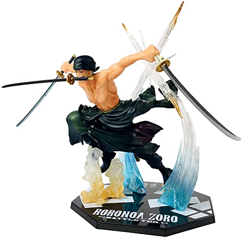 FISAPBXC One-Piecee Figur, Roronoa Zoro Figure Collection Theme Anime Model Cartoon Charakter Statue Actionfiguren Sammlung für Desktop Dekoration, Kinder Geburtstag Geschenk FISAPBXC One-Piecee Figur, Roronoa Zoro Figure Collection Theme Anime Model Cartoon Charakter Statue Actionfiguren Sammlung für Desktop Dekoration, Kinder Geburtstag Geschenk von FISAPBXC