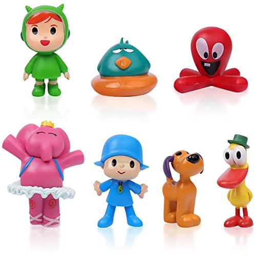 FISAPBXC Pocoyo Figuren Spielzeug Kindergeburtstag Deko Geburtstag 7pcs Cake Decorations Mini Bamb Figuren Set für Kindergeburtstag Party Dekoration Lieferungen Party Cake Decorations FISAPBXC Pocoyo Figuren Spielzeug Kindergeburtstag Deko Geburtstag 7pcs Cake Decorations Mini Bamb Figuren Set für Kindergeburtstag Party Dekoration Lieferungen Party Cake Decorations von FISAPBXC