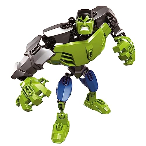 Hullk Figuren, Avengerss Actionfigur Anime Charakter Modell Statue Cartoon PVC Figuren Puppe Superheld Collectibles Spielzeug Anime Figur Dekoration Ornamente Desktop Puppe für Kinder Geschenk(25cm) von FISAPBXC
