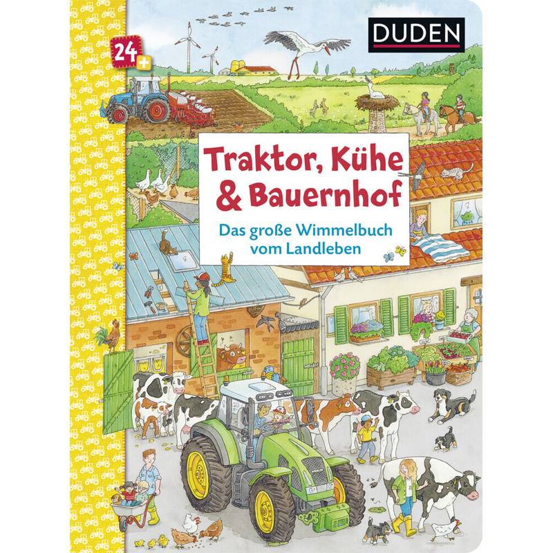 Traktor, Kühe & Bauernhof: Das große Wimmelbuch vom Landleben von FISCHER Duden