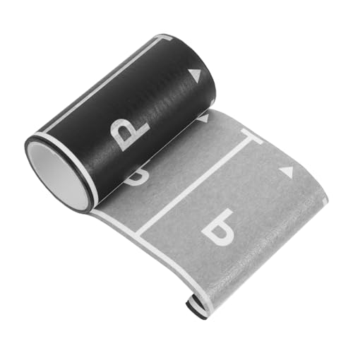 FIXOSHEE 1 Rolle Spielzeugparkband DIY-Versorgung Miniatur-Parkplatz-Requisite Papier Schwarz FIXOSHEE 1 Rolle Spielzeugparkband DIY-Versorgung Miniatur-Parkplatz-Requisite Papier Schwarz von FIXOSHEE