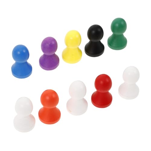 FIXOSHEE 10 Stück Teiliges Bunter Kleiner Holz Schachfiguren Handgefertigte Schachbrett Zubehör Kompakt und Leicht Vielseitig für Brettspiele Unterricht und Bastelprojekte Geeignet FIXOSHEE 10 Stück Teiliges Bunter Kleiner Holz Schachfiguren Handgefertigte Schachbrett Zubehör Kompakt und Leicht Vielseitig für Brettspiele Unterricht und Bastelprojekte Geeignet von FIXOSHEE
