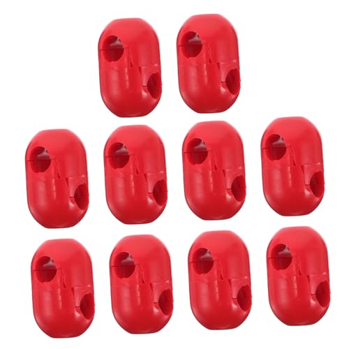 FIXOSHEE 10 Stück Teiliges Kletternetz schnallen Robustem Kunststoff für Indoor Outdoor Spielplatz Vielseitige Kletternetz zubehörteile Geeignet Spielgeräte und Kletterwände von FIXOSHEE