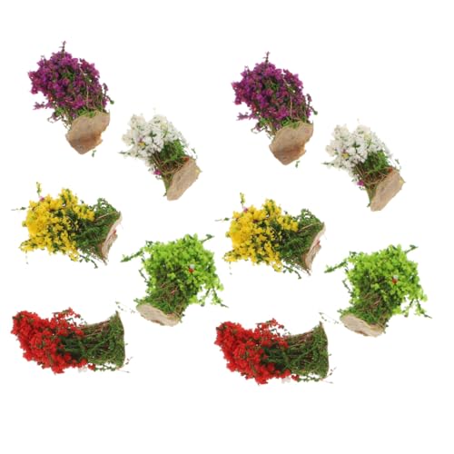 FIXOSHEE 10 Stück Teiliges Künstliche Blumenbüschel aus Resin Miniatur Simulationsgras für Sandtisch Modellbau Eisenbahnlandschaft Farbige DIY Grasbüschel Flexible Zuschnitte Naturgetreue FIXOSHEE 10 Stück Teiliges Künstliche Blumenbüschel aus Resin Miniatur Simulationsgras für Sandtisch Modellbau Eisenbahnlandschaft Farbige DIY Grasbüschel Flexible Zuschnitte Naturgetreue von FIXOSHEE
