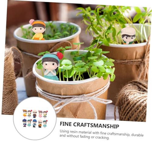 FIXOSHEE 10 Stück Teiliges Miniatur Bonsai dekorationsset aus Strapazierfähigem Harz Lebensechte Pflanzentopf Figuren Vielseitige Desktop Ornamente für Innen Außendekoration FIXOSHEE 10 Stück Teiliges Miniatur Bonsai dekorationsset aus Strapazierfähigem Harz Lebensechte Pflanzentopf Figuren Vielseitige Desktop Ornamente für Innen Außendekoration von FIXOSHEE