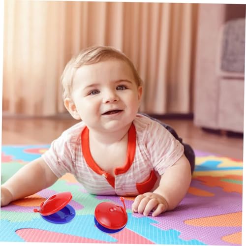 FIXOSHEE 10 Stück Teiliges Orff Kastagnetten aus Kleines Schlaginstrument für Pädagogisches Musikspielzeug zur Rhythmusförderung und Musikalischen Früherziehung FIXOSHEE 10 Stück Teiliges Orff Kastagnetten aus Kleines Schlaginstrument für Pädagogisches Musikspielzeug zur Rhythmusförderung und Musikalischen Früherziehung von FIXOSHEE