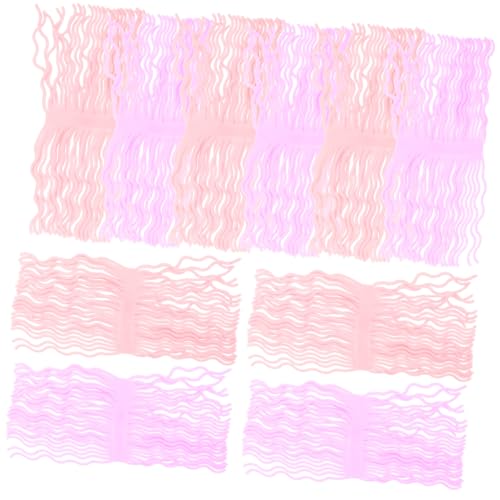 FIXOSHEE 10 Stück Teiliges Stretchy Nudel Sensorik aus TPR Elastische Fadennudeln Violett Haptische Oberfläche zur Stressreduktion Spielerisch Entspannend für Erwachsene von FIXOSHEE