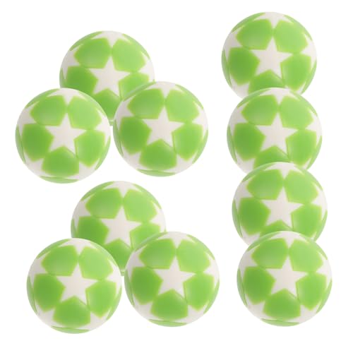 FIXOSHEE 10 Stück Tischfußball Ersatzbälle Leichtgewichtige Kickertisch Kugeln Bunte Fußballkugeln Zubehör für Tischkicker Drinnen FIXOSHEE 10 Stück Tischfußball Ersatzbälle Leichtgewichtige Kickertisch Kugeln Bunte Fußballkugeln Zubehör für Tischkicker Drinnen von FIXOSHEE