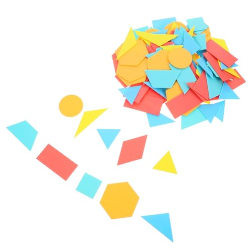 FIXOSHEE 100 Stück Geometrische Formen Lernset Lernspielzeug für Formenverständnis Matheförderung Sicher Kreativ Vielseitig für Einzel Gruppenaktivitäten FIXOSHEE 100 Stück Geometrische Formen Lernset Lernspielzeug für Formenverständnis Matheförderung Sicher Kreativ Vielseitig für Einzel Gruppenaktivitäten von FIXOSHEE