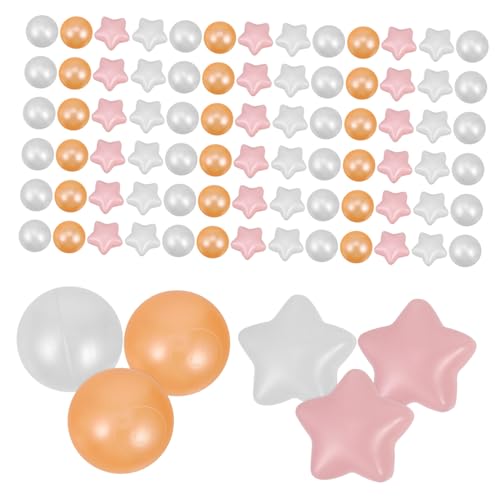 FIXOSHEE 100 Stück Teiliges Bunte Plastikbälle für Sichere und Langlebige Spielbälle aus Kunststoff als Ballspielzeug für Kleinkinder und Junge Mädchen Geeignet für Pool und Spielzelt FIXOSHEE 100 Stück Teiliges Bunte Plastikbälle für Sichere und Langlebige Spielbälle aus Kunststoff als Ballspielzeug für Kleinkinder und Junge Mädchen Geeignet für Pool und Spielzelt von FIXOSHEE